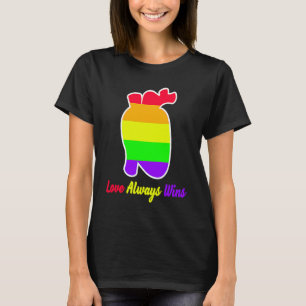 Love Always wins national equality LGBT LGBTQ Prid T-Shirt