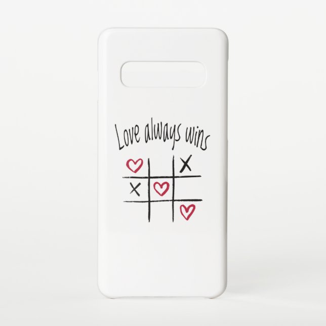 Love always wins samsung galaxy case (Back)
