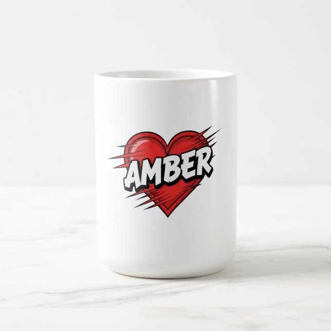 Love Amber Coffee Mug (Center)