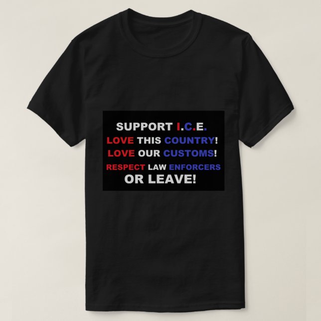 Love America T-Shirt (Design Front)