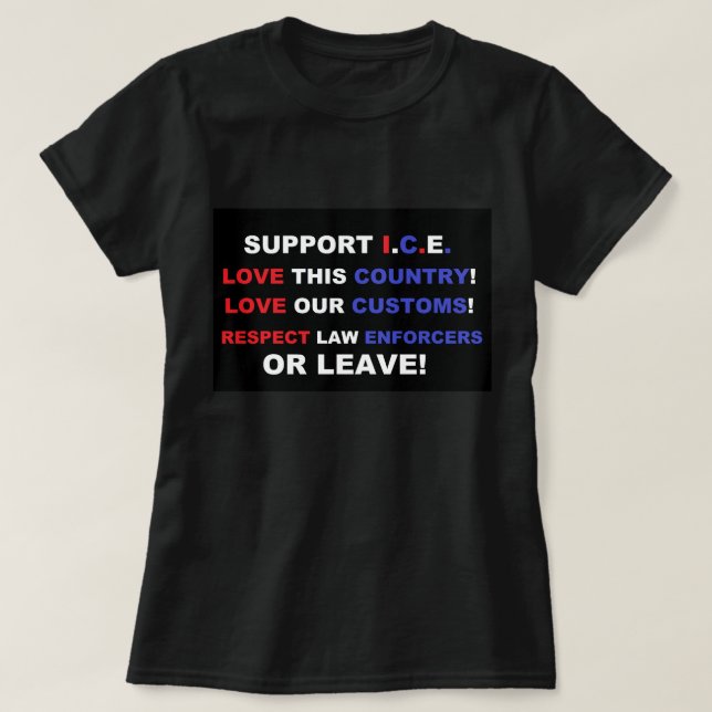 Love America T-Shirt (Design Front)