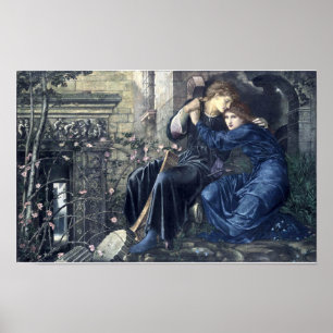 Love Among The Ruins by Burn-Jones (1873) Poster