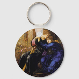 Love among the ruins Pre-Raphaelite Art Key Ring