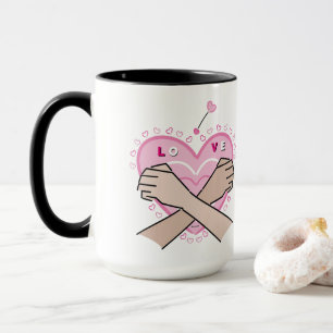 LoVe, AmOr in Sign Language Mug