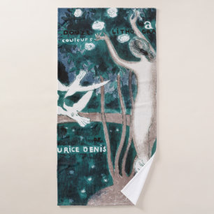 Love (Amour), Maurice Denis Bath Towel