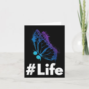 Love & Support Life Suicide Prevention Awarene Card
