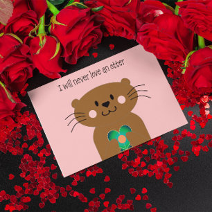 Love An Otter Post Card