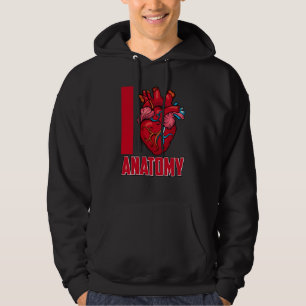 Love Anatomy Doctor Medical School Students Doctor Hoodie