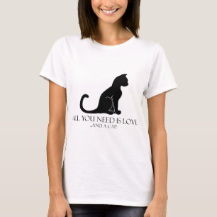 Love And A Cat T-Shirt