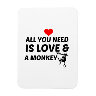 LOVE AND A MONKEY MAGNET