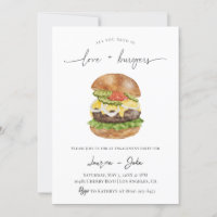 Love and Burgers Engagement Party