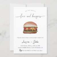 Love and Burgers Engagement Party