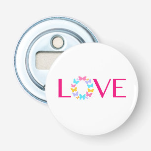 Love and Butterflies Bottle Opener