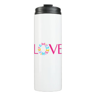 Love and Butterflies Thermal Tumbler