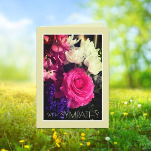 Love and Condolences! Special Sympathy card