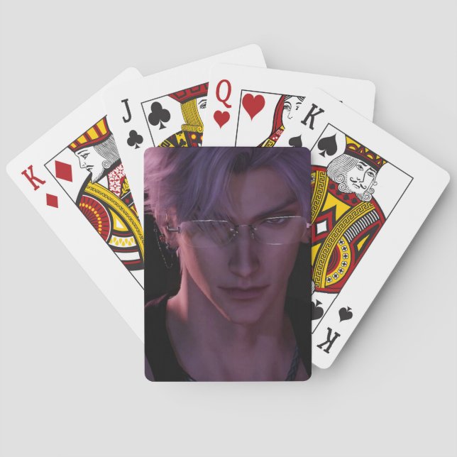 Love and Deep Space Inspired Sylus Playing Cards – (Back)