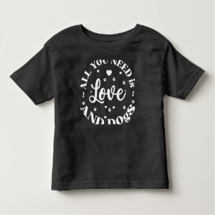 “Love and Dogs” Themed T-Shirt