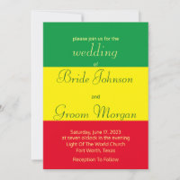 "LOVE AND FREEDOM" - Juneteenth - Summer Wedding