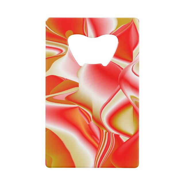 Love and Gold Abstract 3D Rainbowart (Front)
