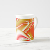 Love and Gold Abstract 3D Rainbowart