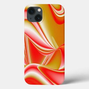 Love and Gold Abstract 3D Rainbowart iPhone 13 Case