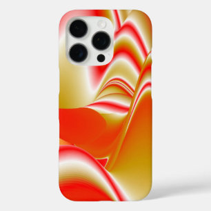 Love and Gold Abstract 3D Rainbowart iPhone 16 Pro Case