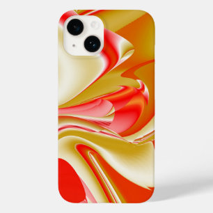Love and Gold Abstract 3D Rainbowart Case-Mate iPhone 14 Case