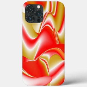 Love and Gold Abstract 3D Rainbowart iPhone 13 Pro Max Case