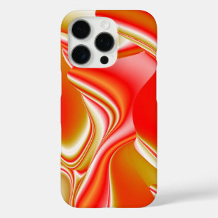 Love and Gold Abstract 3D Rainbowart iPhone 16 Pro Case