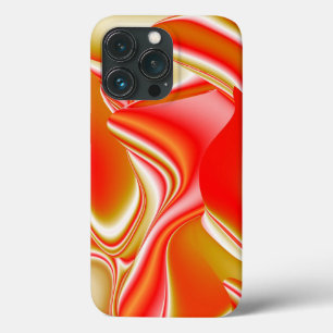 Love and Gold Abstract 3D Rainbowart iPhone 13 Pro Case