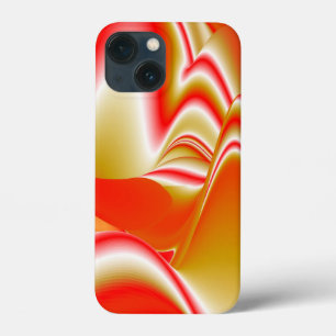 Love and Gold Abstract 3D Rainbowart iPhone 13 Mini Case