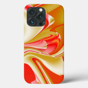 Love and Gold Abstract 3D Rainbowart iPhone 13 Pro Case