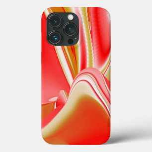 Love and Gold Abstract 3D Rainbowart iPhone 13 Pro Case