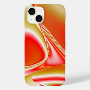 Love and Gold Abstract 3D Rainbowart Case-Mate iPhone 14 Case