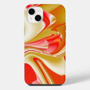 Love and Gold Abstract 3D Rainbowart iPhone 14 Plus Case