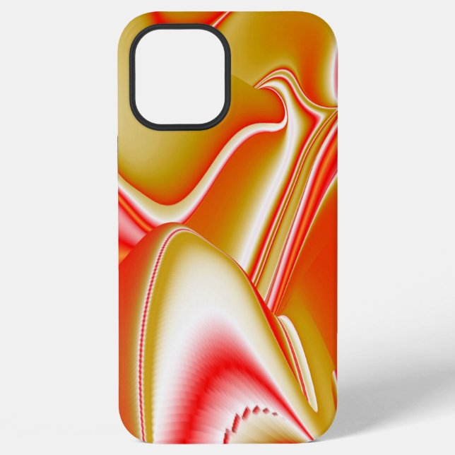 Love and Gold Abstract 3D Rainbowart iPhone Case (Back)