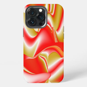 Love and Gold Abstract 3D Rainbowart iPhone 13 Pro Case