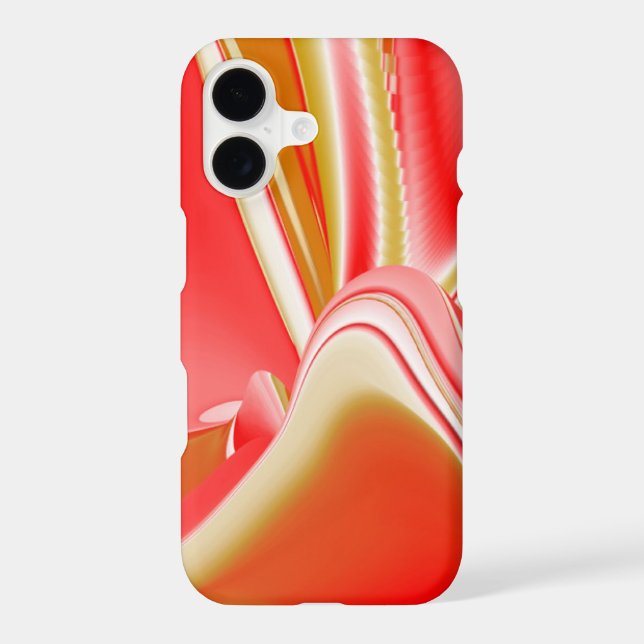 Love and Gold Abstract 3D Rainbowart iPhone Case (Back)