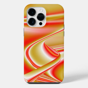 Love and Gold Abstract 3D Rainbowart iPhone 14 Pro Max Case