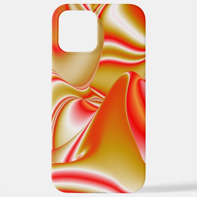 Love and Gold Abstract 3D Rainbowart iPhone Case (Back)