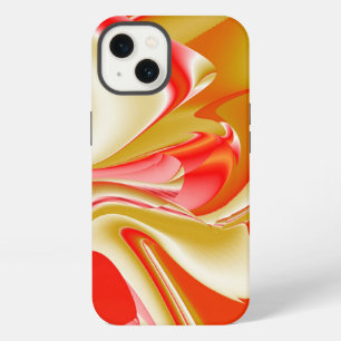 Love and Gold Abstract 3D Rainbowart iPhone 13 Case
