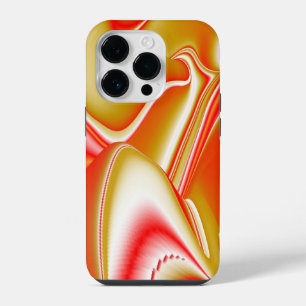 Love and Gold Abstract 3D Rainbowart iPhone 14 Pro Case