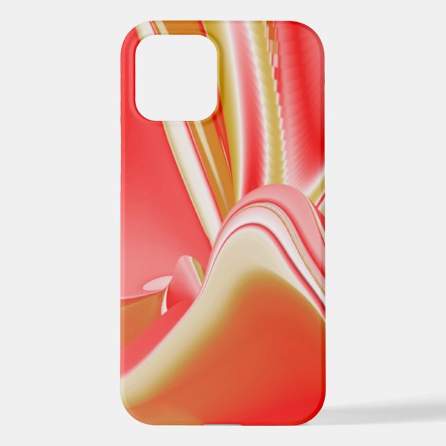 Love and Gold Abstract 3D Rainbowart iPhone Case (Back)
