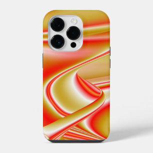 Love and Gold Abstract 3D Rainbowart iPhone 14 Pro Case
