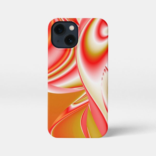 Love and Gold Abstract 3D Rainbowart iPhone Case (Back)