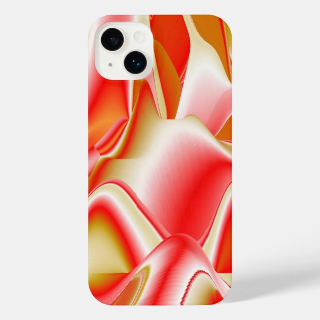 Love and Gold Abstract 3D Rainbowart iPhone Case (Back)