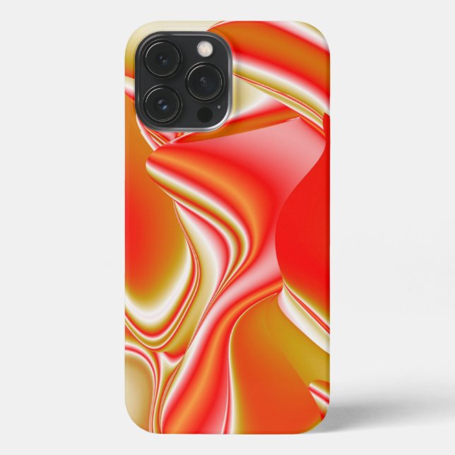 Love and Gold Abstract 3D Rainbowart iPhone Case (Back)