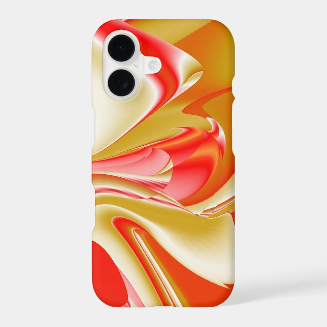 Love and Gold Abstract 3D Rainbowart iPhone Case (Back)