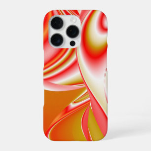 Love and Gold Abstract 3D Rainbowart iPhone 16 Pro Case