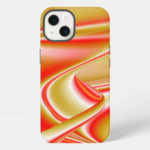 Love and Gold Abstract 3D Rainbowart iPhone 13 Case